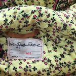 Free People  Poncho Cape Coat Jacket Nylon Oversize We The Free Orange M/L NEW Photo 2