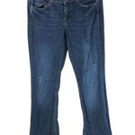 White House | Black Market Womens Jeans Noir Boot Cut Leg Dark Wash 8R Photo 0