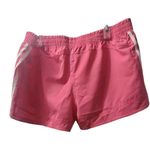 Adidas  Womens Size XL Aeroready 3 Stripes Knit‎ Short Pacer Pink Photo 3