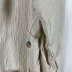 a.n.a Beige Slub Cotton Long Sleeve Pockets Lightweight Casual Blazer XL NWOT Photo 4