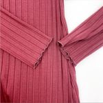 Simon Miller Rib Espen Ribbed Off Shoulder Maxi Dress: Burnt Burgundy Size L Photo 8