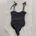 ZARA  Polka Dot Spaghetti Strap Bodysuit Photo 7