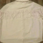 Women’s white Blue B Collection shirt/jacket XXXL Size 3X Photo 7