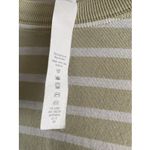 Lululemon‎ Womens 4 Tan Striped Short Sleeve Top Athleisure Photo 2