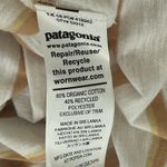 Patagonia Tank Top Womens S White Striped Organic Cotton Casual Clean Girl Photo 6