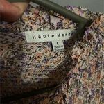 Haute Monde Floral High Neck Top Size Large Photo 3