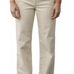 American Eagle AE Short Stretch High-Waisted Stovepipe Jean  NWT Ecru Denim 14S Photo 0