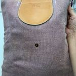 Hunting World Made in Italy‎ Foldable Tote Bag Shoulder Bag Cotton Linen Blend x Tan Photo 8