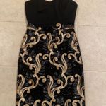 Cals Tube Top Bottom Sequin Evening Dress Photo 1