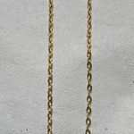 Elegant Gold plated over solid silver Necklace with 1.0ct Moissanite pendant Photo 4