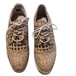 Donald J Pliner Women's Napoli, Platform Shoes, Dressy Wedge Sneakers, 9, NWOT Tan Photo 4