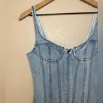 Forever 21  Bustier Denim Mini Dress size XS NWT Photo 3