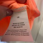 Bebe Sport Shirt, Neon Mango, Workout, Walking, Running, Women’s Size 1X, NWT Photo 6