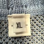 Peruvian 100% baby alpaca.Women's Blue Patterned Sweater Size XL Photo 4