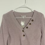 Maurice's Knit Henley Sweater Photo 3