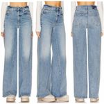 MOTHER Denim Echanter Heel Wide Leg Denim Jeans, Free & Wild Wash, Size 29 Photo 13