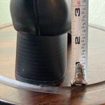 Adrienne Vittadini : Black patent leather heeled penny loafers- size 8.5 Photo 14