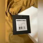 Norma Kamali NWT  Oversized Shirt Dress in Woods, size S; missing belt Photo 5