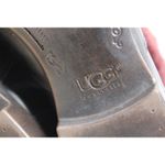 UGG  Australia Women's Black Leather Burgundy Sheepskin Foldover Boots‎ Size 7.5 Photo 7