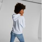 Puma Rebel Terry Woman’s Hoodie Sweatshirt Arctic ice Photo 2