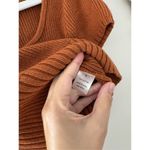 Kendall + Kylie  Crop Top Short Sleeve Size Small Knit Boatneck Pullover Photo 7