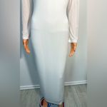 Princess Polly White Off-Shoulder Maxi Dress Photo 5