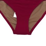 J.Crew NWT  Fuchsia Pink Ribbed Hipster Bikini Swim Bathing Suit Bottom Size 2X Photo 3