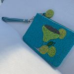Chico's Chico’s Margarita Madness Turquoise Green Beaded Wristlet Purse Photo 12