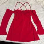 Babyboo Fiona Mini Dress Red Corset Size L Photo 3