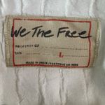 Free People  Ethereal Dainty Cottage Rhiannon Crochet Shirt Ivory Size Large Photo 11