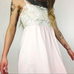 Vintage 1970’s Lace Chemise in Pink | Size S Photo 3