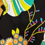 Trina Turk  Floral RARE Swim Vacation Coastal Resortwear Beach Outdoor Coverup M Photo 3