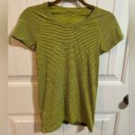 Lululemon Swiftly Tech Short Sleeve Shirt 2.0 We Are From Space Sonic Yellow Size 6 Photo 1