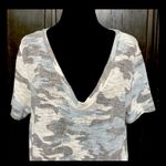 Cherish shades of gray camouflage shortsleeved blouse XL Photo 4