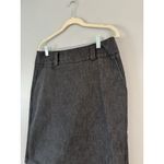New York Clothing Co Black Denim Pencil Skirt Women’s Size 8 Photo 2
