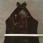 Women’s Halter Neck Full Length Velvet Sleeveless Formal Dress ZipBack Size 6 Photo 7