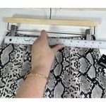 Popular 21  Snakeskin Print Booty Shorts S NWT Photo 4