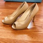 Cathy Jean Beige Heels Photo 6