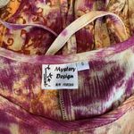 Mystery Design Dress Womens Small Pink Tan Tie Dye Fairy Pixie Boho Festival Photo 10