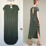 Anthropologie Sabina Musayev •  Textured Renaissance Midi Dress green plisse Photo 1