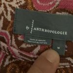 Anthropologie  Pink Metallic Demeter Paisley Top Photo 3