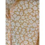 Avenue Women’s  Orange Floral Sleeveless Button up Tunic Sz 14/16 Photo 3