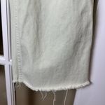 Mango Pale Lemon Yellow Wide Leg Denim Jeans Size 4 Photo 2