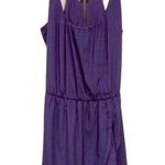 AQUA  Sleeveless Dress Purple Black Lace Size Small Photo 0