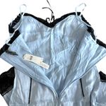 Anthropologie Slip Dress V Neck Lace Trim Babydoll Size 2 Pastel Blue Coquette Photo 7