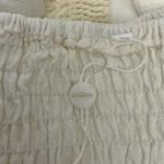 Elegant Cream Jumpsuit with Gold Accents White Size L Photo 8