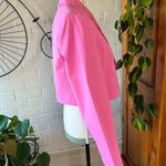 Derek Lam  10 Crosby cropped single breasted blazer pink size M barbiecore Photo 5