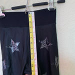 Ultracor  Reptile Knockout Star snake print black Leggings size Small‎ Photo 8