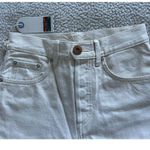 AG Adriano Goldschmied DAILY BLUE by ADRIANO GOLDSCHMIED HYPE High-Rise Straight Crop Jean Bone Size 25 Photo 7