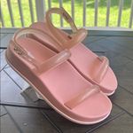 Melissa pink strappy sparkle Soft Wave sandal ladies size 7M US EU 38 parallel Photo 2